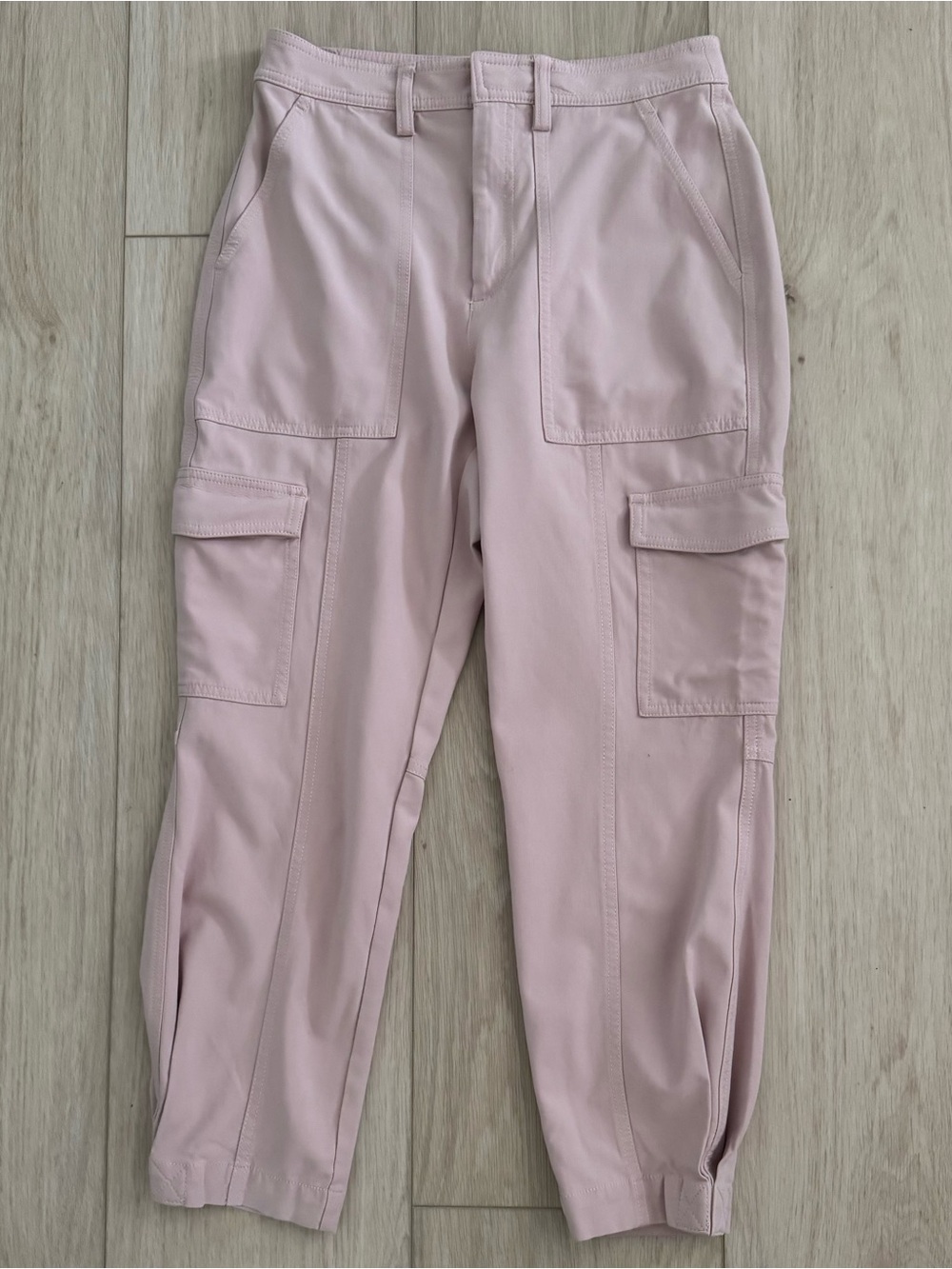 Banana Republic women’s pink size 4 cargo cropped utility pants